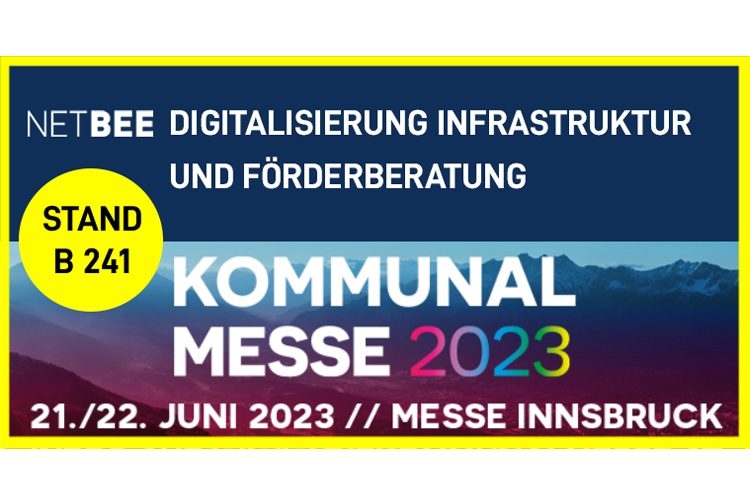 NETBEE auf der Kommunalmesse 2023