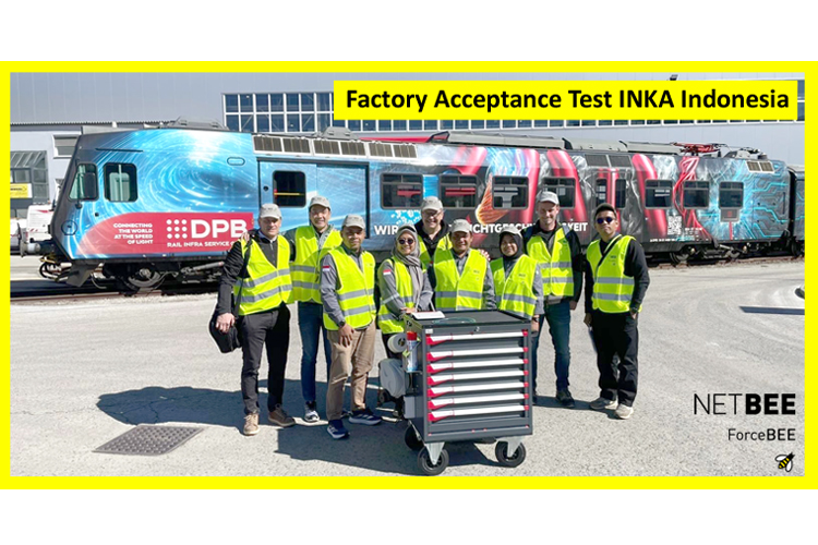 Factory Acceptance Test with PT Industri Kereta Api (INKA)