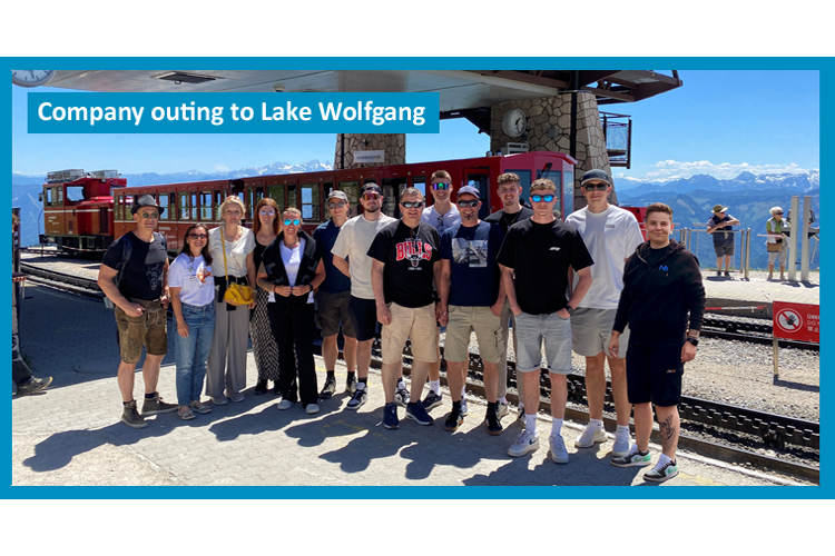 Company outing to Lake Wolfgang