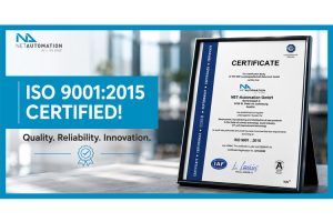 We are ISO 9001:2015 certified!