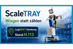 ScaleTRAY live auf der LogiNEXT in Hamburg!